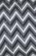 Black and White Zig Zag Scarf 3