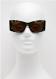 CYNTHIA ROWLEY Handmade Geometric Green Frame Sunglasses 1