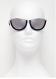 CYNTHIA ROWLEY Oval Plastic and Metal Frame Sunglasses 1