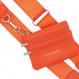 Clip Go Universal Phone Orange Crossbody with pouch