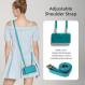 Crossbody Wallet For Samsung Galaxy S23 Ultra 5G in teal