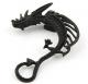 Black Horned Dragon Ear Cuff