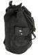 Black Drawstring Canvas Backpack 1