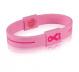 EFX Silicone Sport Wristband  Breast Cancer Awareness