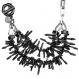 Furla Tulipano Double Layer Necklace in Onyx & Silver-tone 1