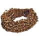 Handmade Trendy Brown Beaded Bracelet 1