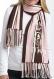 Juicy Couture 'House of Juicy' Pink Merino Wool Scarf 