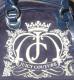 JUICY COUTURE Navy Bowling Bag Velour Handbag 1