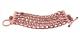 Juicy Couture Dreaming in Color Multi Chain Toggle Bracelet in Pink