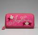 Juicy Couture Pink Long Zip Wallet