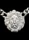 Lion Head Silver Pendant Necklace 2