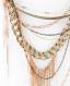 Lucky Brand Bonnie & Clyde Chain Link Necklace 1