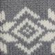 Moncler Fair Isle Knitted Scarf 1