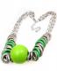 Neon Green Choker Necklace 1