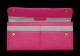 Ladies Hot Pink Snap Wallet 2