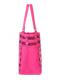 Pink Striped Sequin Tote Bag 2