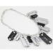 Razor Blade Statement Necklace 1