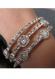 Rhinestone Bangle Set 1