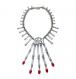 Skeleton Hand Choker Statement Necklace