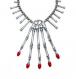 Skeleton Hand Choker Statement Necklace 1