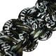 Paracord Style Titanium Bracelet - Camo Black 2