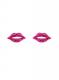 Tr3sweet Rhinestone Lip Earrings