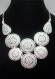 Stella & Dot Silver Bib Necklace 2