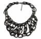Trendy Black Statement Necklace