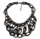 Trendy Black Statement Necklace