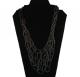 Trendy Black Statement Necklace 1