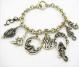 Mermaid Vintage Charm Bracelet