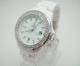 Crystal Plasteramic Watch (Black or White)