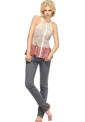 free people pink flowy top