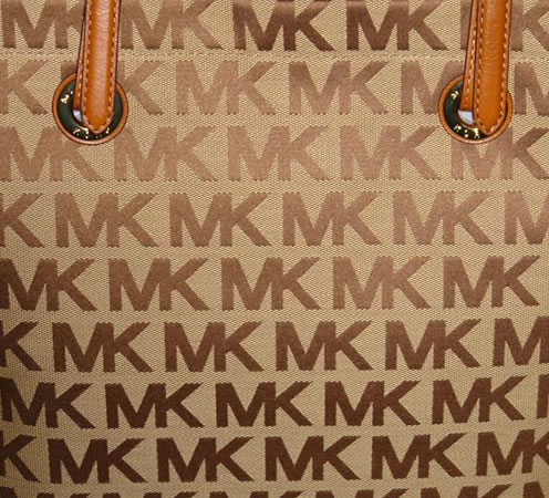 michael kors tote canvas