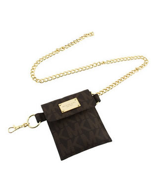 michael kors belt bag with chain