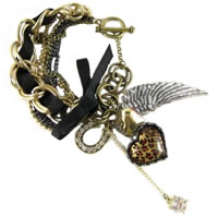 Leopard Heart Bracelet