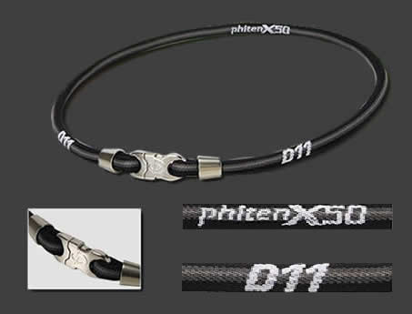 Single Rope Phiten Japanese Rakuwa Titanium Necklace X50 D11 In Black Single Rope Phiten Japanese Rakuwa Titanium Necklace X50 D11 In Black