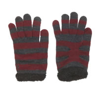 Y-3 Wool Board Glove In Charcoal
