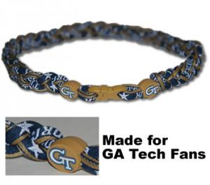 3 Rope Tornado Titanium Necklace<br /> (Georgia Tech)