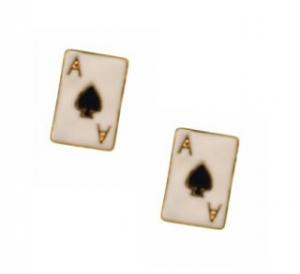Ace of Spade Earrings