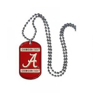 Alabama Crimson Tide Dog Tag Necklace