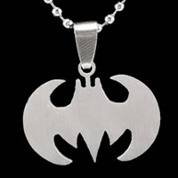 Batman Silver Pendant Necklace