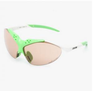 Lunettes De Soleil Vintage Briko Stinger | Rouge, Enveloppantes, Italie | Occasion Très Bon état (petites Rayures)