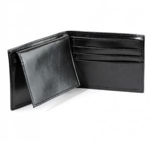 Calvin Klein Leather Passcase Wallet In Black 79376IN