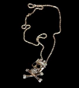 Skull Crown Necklace