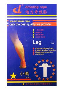 DL Sports Medicine Kinesiology Pre-cut Tape for Leg