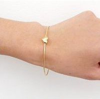 Heart Wish Bracelet  (Gold or Silver)
