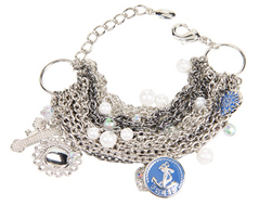 Guess Pirate's Booty 15-Row Charms Bracelet
