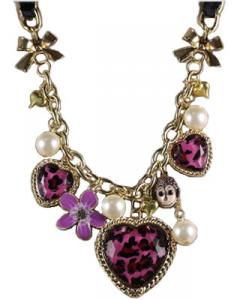 Leopard Heart Necklace