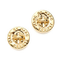 Marc by Marc Jacobs Turn-Lock Stud Earrings in gold